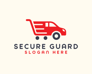 Delivery - Automobile Shopping Cart logo design