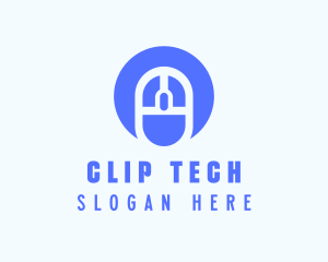 Tech Mouse Gadget logo design