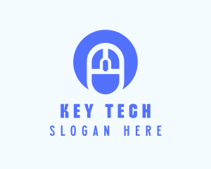 Tech Mouse Gadget logo design