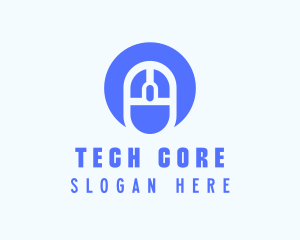 Tech Mouse Gadget logo design