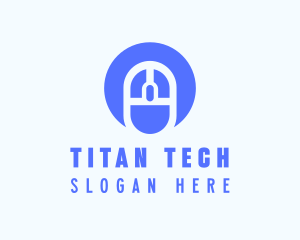 Tech Mouse Gadget logo design