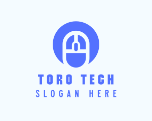 Tech Mouse Gadget logo design