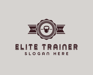 Kettlebell Gym Training logo design