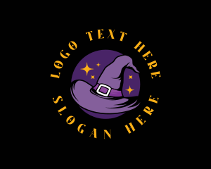 Costume - Magic Witch Hat logo design