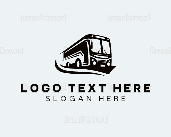 Bus Transport Vehicle Logo