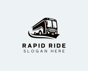 Bus - Bus Transport Vehicle logo design