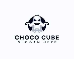 Creepy - Scary Ghost Creepy logo design