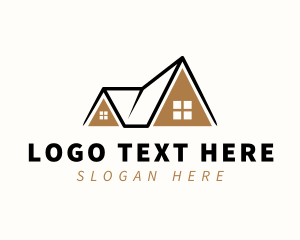 Roofing - Realty House Property logo design