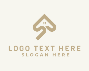 Housing - Property Letter SJ Monogram logo design