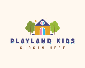 Preschool Kindergarten Learning logo design