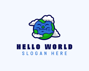 Environmental World Clouds logo design