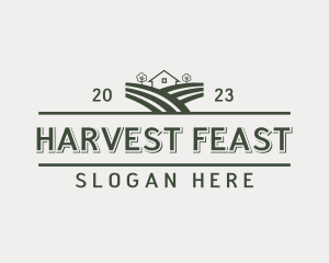 Agriculture Harvest Ranch logo design