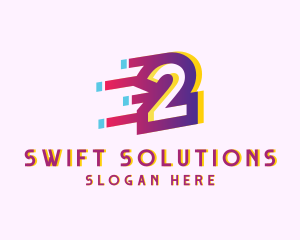 Speedy - Speedy Number 2 Motion Business logo design