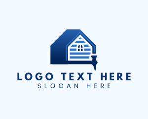 Contractor - House Hammer Repair logo design