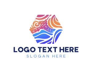 Lagoon - Ocean Beach Wave logo design