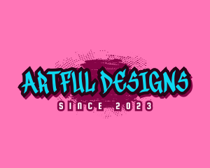 Skater Art Graffiti logo design