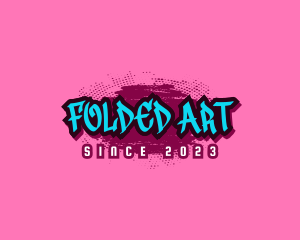 Skater Art Graffiti logo design