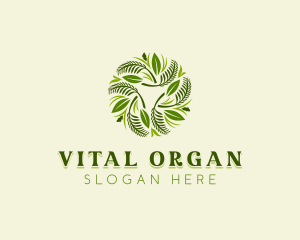 Organic Botanical Wellness logo design