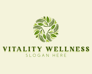 Organic Botanical Wellness logo design