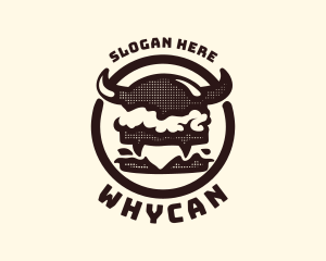 Artisanal - Monster Burger Hamburger logo design