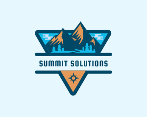 Mountain Summit Adventure logo design