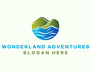 Mountain Camping Trip logo design