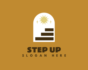 Stairs - Bohemian Art Studio logo design