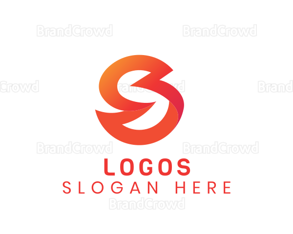 Modern Gradient Letter S Logo