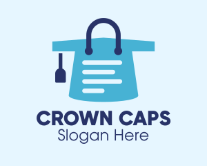 Graduation Cap Bag logo design