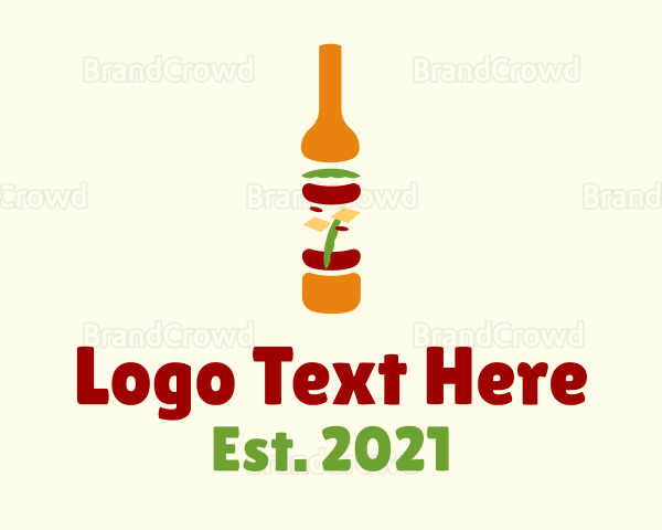 Gourmet Food Wine Bistro Logo