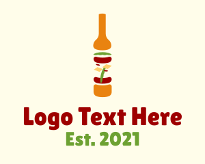 Bistro - Gourmet Food Wine Bistro logo design