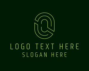 Letter O - Geometric Business Letter O logo design