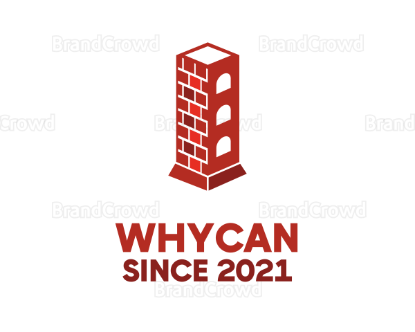 Brick Chimney Building Logo