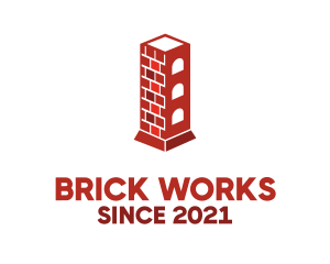 Brick Chimney Building logo design