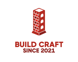 Brick Chimney Building logo design