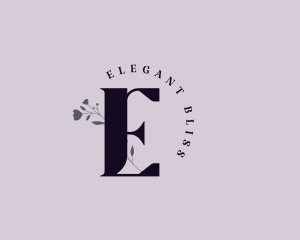 Elegant - Wellness Flower Spa logo design