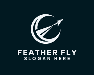 Travel Airline Plane logo design