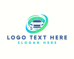 Car Wash - Auto Car Wash Cleaning logo design