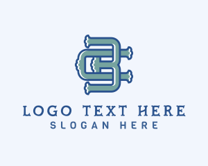 Letter Bc - Athletic Collegiate Team logo design