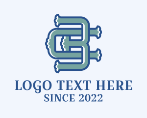 Tattoo Studio - Vintage Studio Monogram logo design