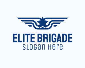 Brigade - Star Wings Aviation logo design