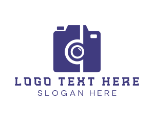 Photography - Minimalist Camera Photography logo design