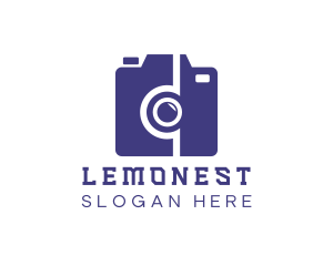 Minimalist Camera Photography Logo