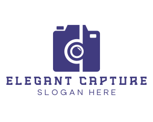 Portrait - Minimalist Camera Photography logo design