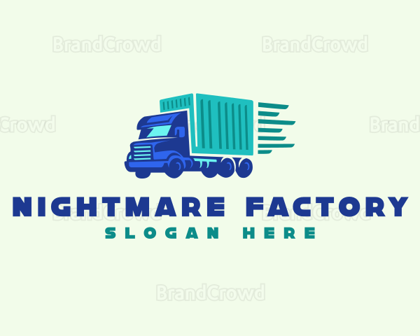 Truck Cargo Delivery Logo