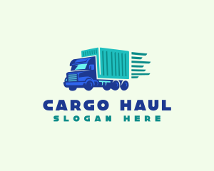 Truck Cargo Delivery logo design