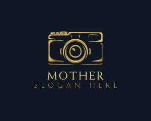 Lens - Media Photography Camera logo design