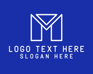 Venture Capital - Venture Capital Letter M logo design