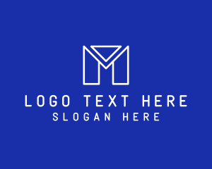 Insurer - Mail Envelope Letter M logo design