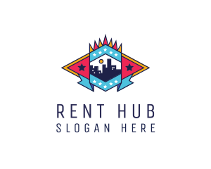 Urban Real Estate City logo design